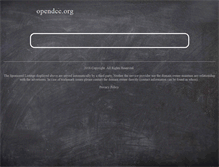 Tablet Screenshot of opendcc.org